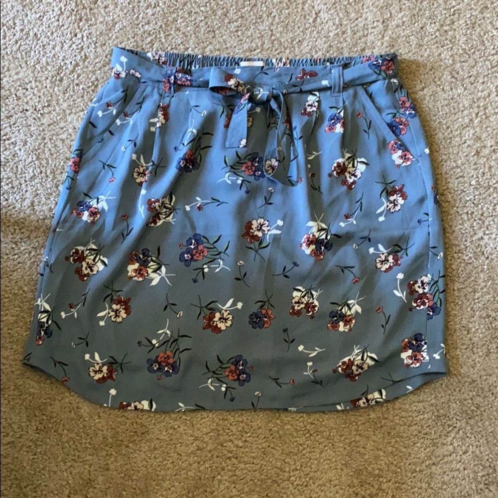 Loft floral skirt